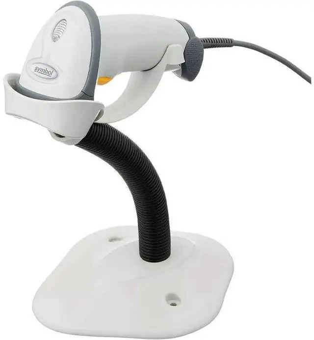 Alt view image 2 of 7 - LS2208-SR20001R-NA 1D Handheld Barco de Reader Stand & USB Cable White