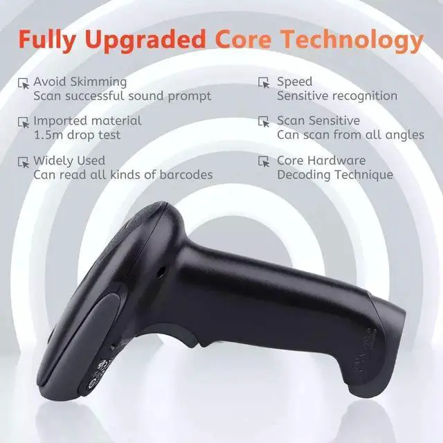 Alt view image 6 of 7 - Hyperion 1300G Handheld USB Barco de Reader 1300G-2USB US Stock
