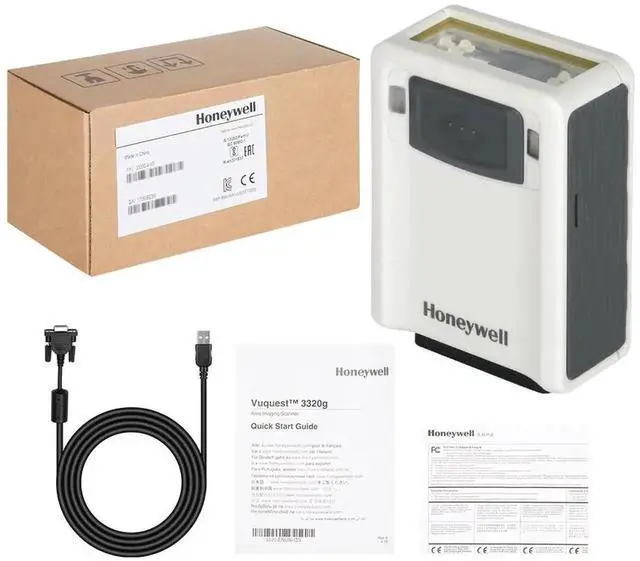 Alt view image 5 of 7 - Vuquest 3320G 1D 2D Barco de Reader W/ USB Cable 3320G-4USB-0-N USA