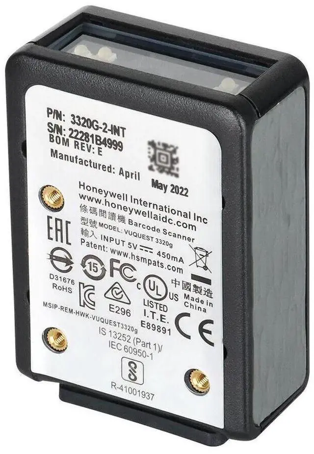 Alt view image 7 of 7 - Vuquest 3320G-2USB-0-N 2D w/ USB Port Cable Hand free Barco de Reader