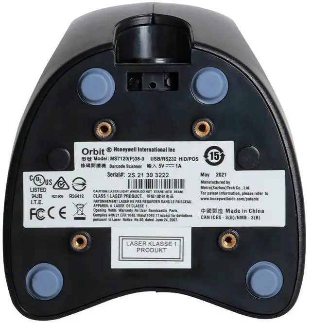 Alt view image 7 of 7 - MK7120-31A38 Orbit 7120 Omnidirectional USB Barco de Reader w Cable US