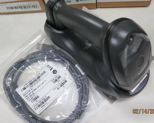 Alt view image 6 of 6 - New Ze,bra Sym,bol LI4278-SR20007WR USB Wireless 1D Handheld Barco,de Scann,er