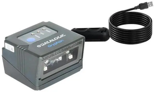 Alt view image 6 of 7 - Datalogi,c Gryphon GFS4470 1D 2D Omni Directional Barco,de Scann,er W/ USB Cable US