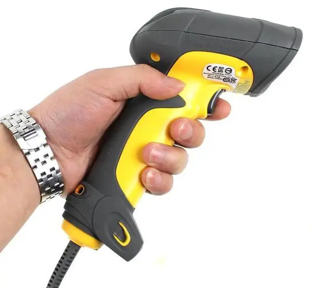 Alt view image 3 of 7 - Sy,mb,ol LS3408-ER20005R Industrial 1D Long Range Handheld Ba,rco,de Sca,nn,er w Cable