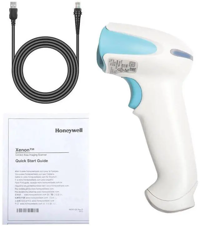 Alt view image 2 of 7 - Xenon 1900H 1D 2D Healthcare 1900HHD-5-INT w/USB Cable