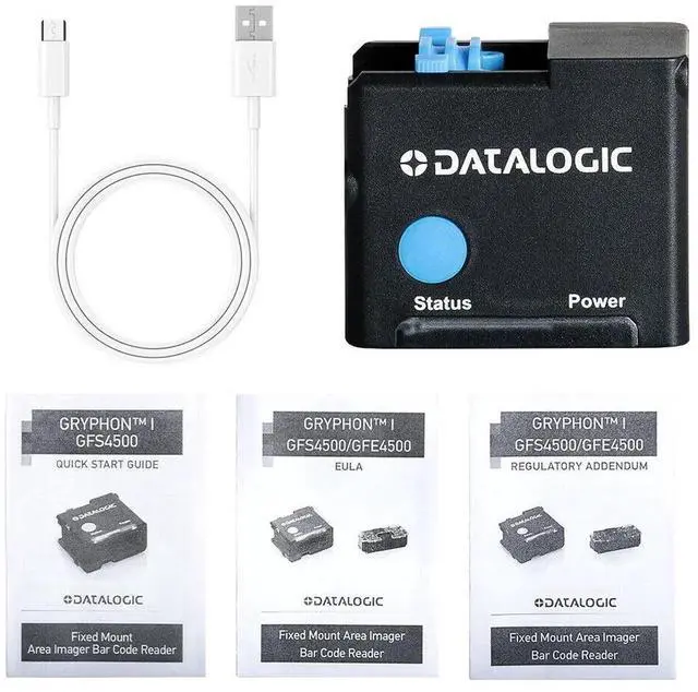 Alt view image 7 of 7 - Dat,alo,gic GFS4520-BK-WHT Compact Fixed Sca,nner Modules 1D 2D USB Barco,de Sca,nn,er