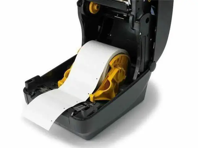 Alt view image 4 of 6 - Ze,bra ZD500 Label Printer 300dpi USB Ethernet Thermal Postage Label Printer