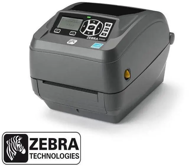 Alt view image 3 of 6 - Ze,bra ZD500 Label Printer 300dpi USB Ethernet Thermal Postage Label Printer