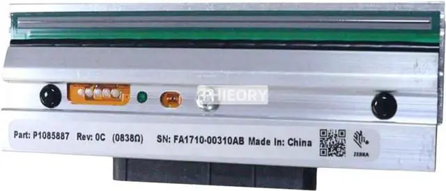 Main image of P1083320-010 Print Head Printhead for Ze bra ZT610 ZT610R Thermal Bar code Label Printer 203DPI Genuine