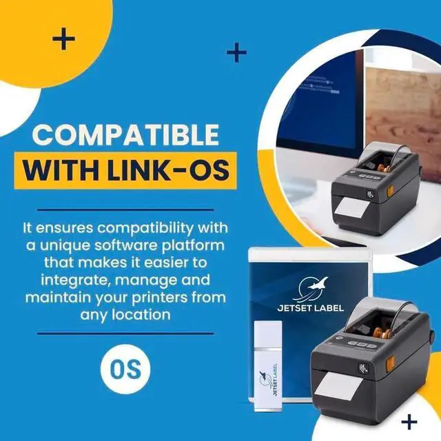 Alt view image 5 of 7 - Ze bra ZD410 Direct Thermal Label Printer | USB & Ethernet Connectivity | 2 Inch Print Width | ZD41022-D01E00EZ