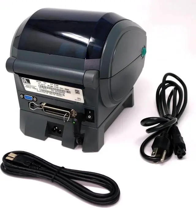 Alt view image 2 of 7 - Ze bra ZP 450 Label Thermal Monochrome Bar Code Printer ZP450-0501-0006A