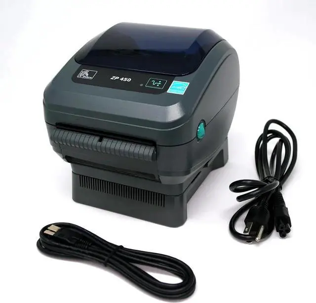 Main image of Ze bra ZP 450 Label Thermal Monochrome Bar Code Printer ZP450-0501-0006A