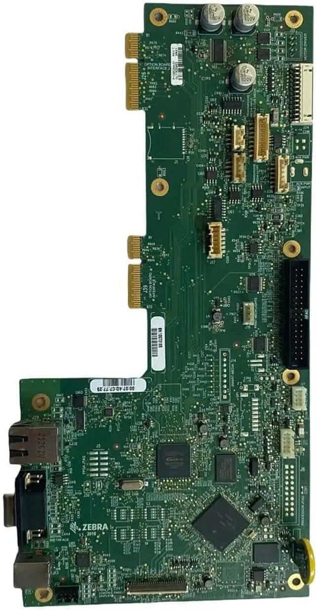 Alt view image 2 of 6 - Sinsed P1105147-007 Mainboard Main Logic Board for Ze bra ZT411 ZT421 Thermal Label Printer 203DPI 300DPI 600DPI, black
