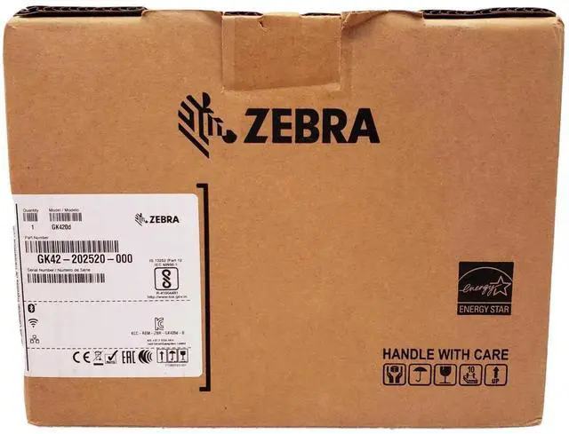 Alt view image 4 of 6 - Ze,bra GK420d Thermal 4 Label Printer USB, Wireless, Bluetooth - GK42-202520-000