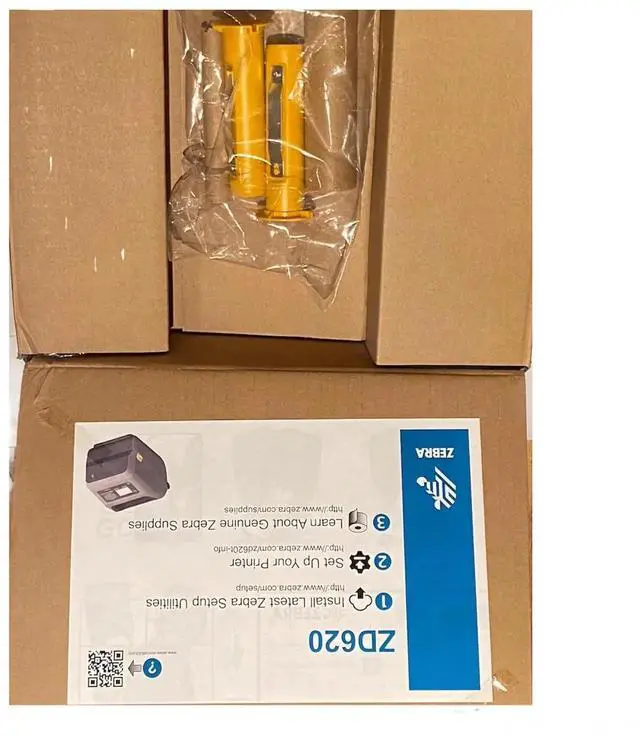 Alt view image 2 of 6 - Ze,bra ZD620 Desktop Thermal Label Printer - 300dpi (ETHERNET + WIRELESS)