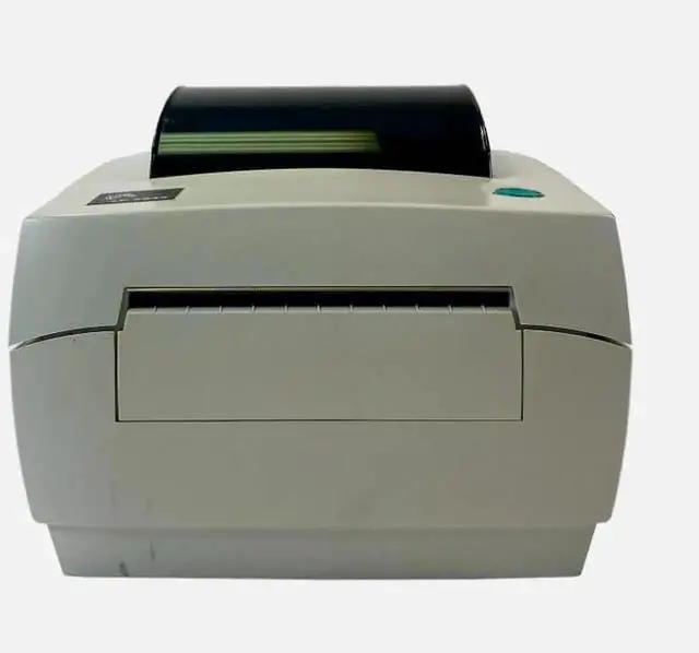 Alt view image 5 of 5 - Ze bra LP2844 Direct Thermal Label Bar code Printer USB Serial Parallel 2844-20320-0001, Bundle with AC Adapter