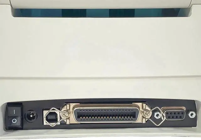 Alt view image 3 of 7 - Ze bra TLP 2844 Thermal Transfer Label Printer 2844-10300-0011 USB, Bundle with AC Adapter