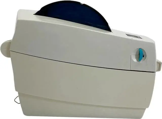 Alt view image 3 of 7 - Ze bra LP2844ps Direct Thermal Label Printer Dispenser USB 120599-011, Bundle with AC Adapter