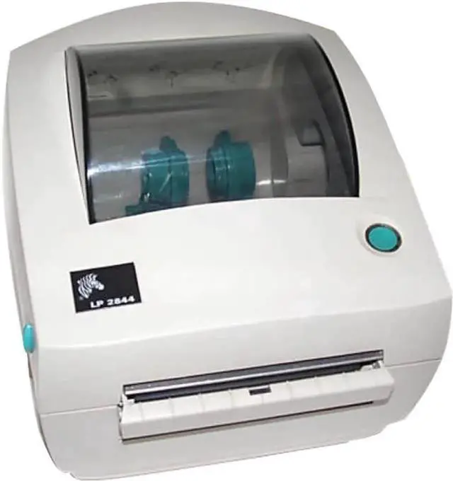 Main image of Ze bra LP2844 2844-20301-0001 Direct Thermal Bar code Label Printer Parallel Serial USB Peeler 203dpi