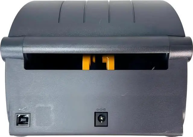 Alt view image 6 of 7 - Ze bra ZP230d (ZP450 Replacement) Direct Thermal Bar code Label Printer Dispenser USB, Bundle with Power Supply