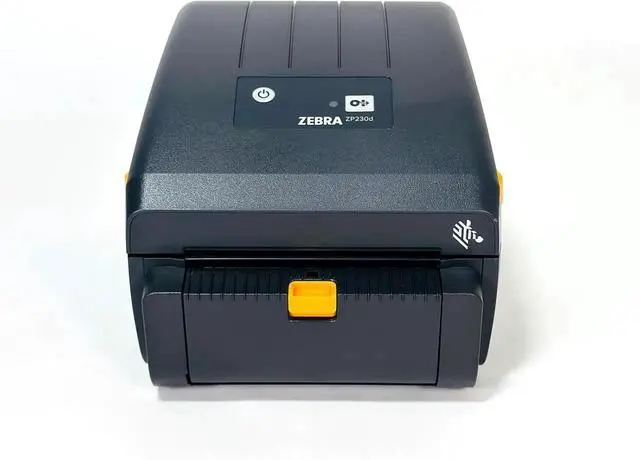 Alt view image 3 of 7 - Ze bra ZP230d (ZP450 Replacement) Direct Thermal Bar code Label Printer Dispenser USB, Bundle with Power Supply