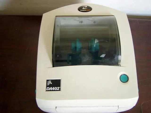 Alt view image 6 of 7 - Ze bra Technologies DA-402 Direct Thermal Label and Receipt Printer