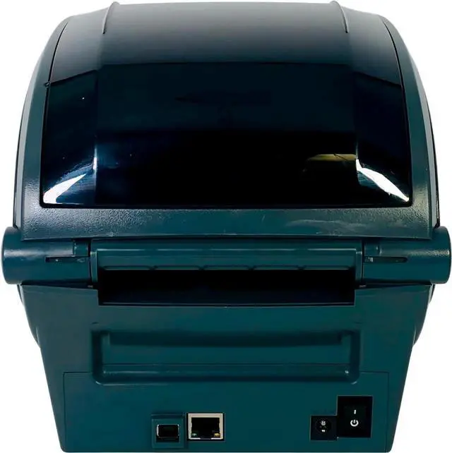 Alt view image 6 of 7 - Ze bra GK420T Thermal Transfer Bar code Label Printer USB Ethernet GK42-102220-000, Bundle with AC Adapter