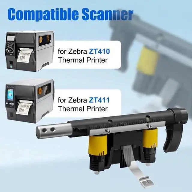 Alt view image 4 of 7 - Original Kit Toggle Bar for Ze bra ZT410 200dpi 300dpi 600dpi Thermal Bar code Label Printer P1058930-018