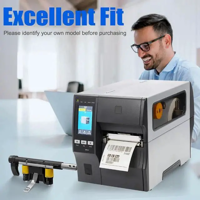 Alt view image 5 of 7 - Original Kit Toggle Bar for Ze bra ZT410 200dpi 300dpi 600dpi Thermal Bar code Label Printer P1058930-018