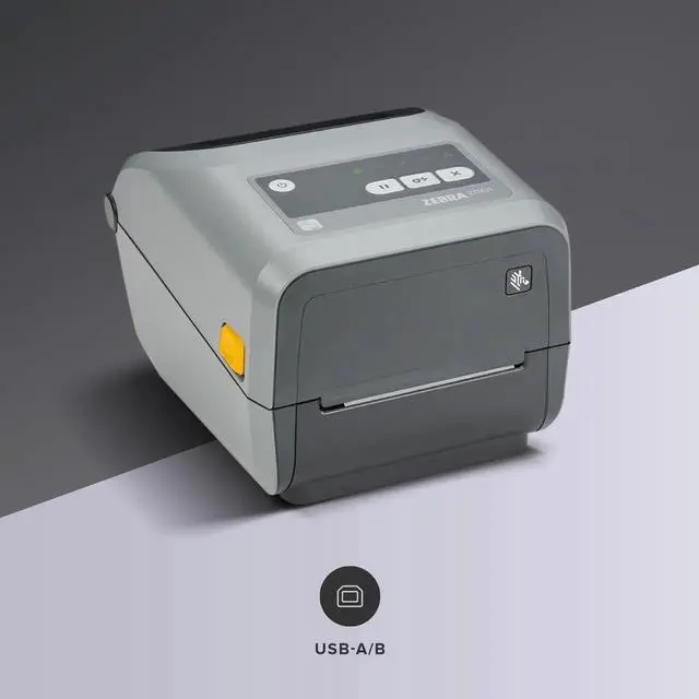 Alt view image 4 of 7 - Ze,bra ZD421 Thermal Transfer Desktop Printer - ZD4A042-C01M00EZ