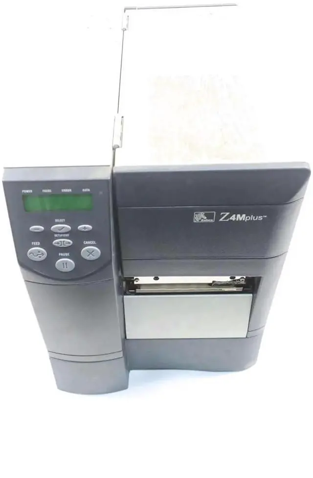 Alt view image 3 of 7 - Ze bra Z4M00-2001-0000 Z4M Thermal Label Bar code Printer 90-264V-AC D581468