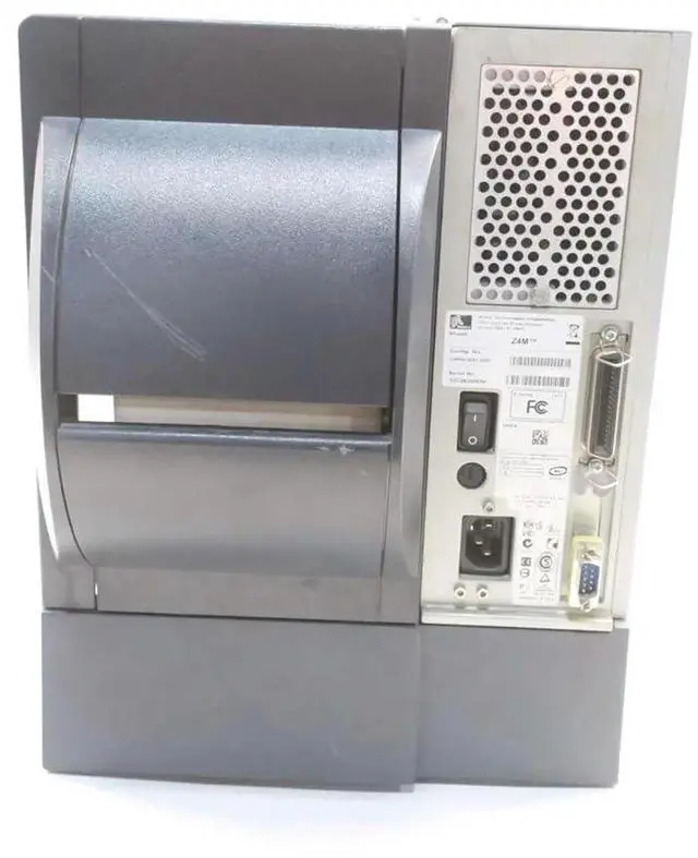 Alt view image 2 of 7 - Ze bra Z4M00-2001-0000 Z4M Thermal Label Bar code Printer 90-264V-AC D581468