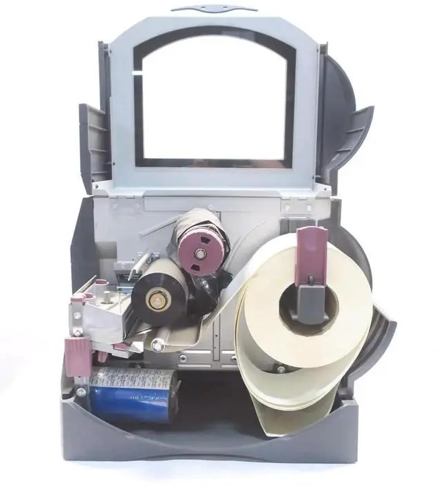 Alt view image 6 of 7 - Ze bra Z4M00-2001-0000 Z4M Thermal Label Bar code Printer 90-264V-AC D581468