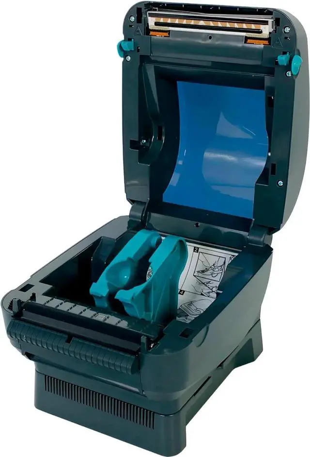 Alt view image 4 of 7 - Ze bra ZP505 Portable Direct Thermal Label Printer Dispenser USB Serial Parallel ZP505-0503-0025, Bundle with Power Cord