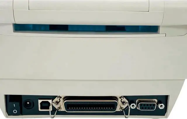 Alt view image 3 of 7 - Genuine Ze bra GC420d Direct Thermal Label Printer GC420-200510-000 USB Serial Parallel, Bundle with AC Adapter