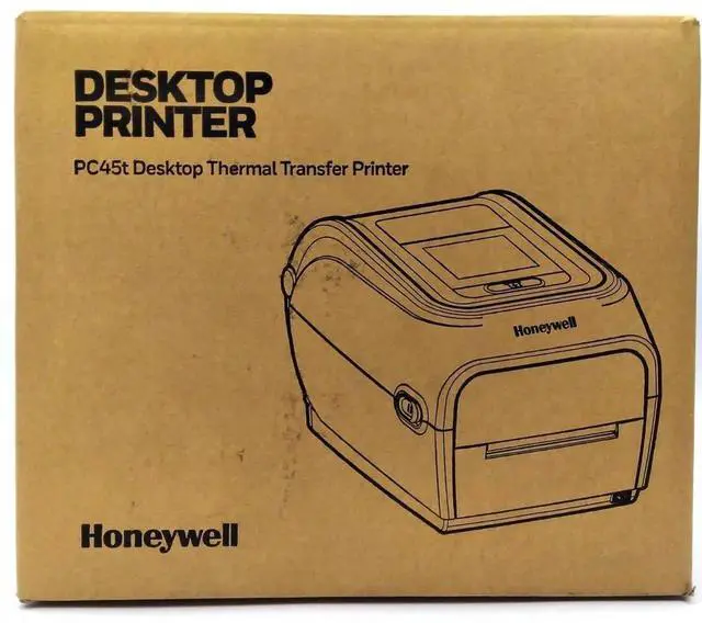 Alt view image 5 of 7 - Honey,well PC45t Label Printer Edge Desktop Wireless Wi-Fi BT PC45T010000201