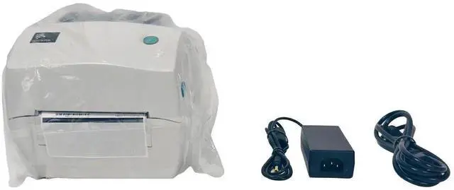 Alt view image 2 of 6 - Ze,bra GC420T Thermal Transfer Bar Code Shipping Label Printer Ethernet USB