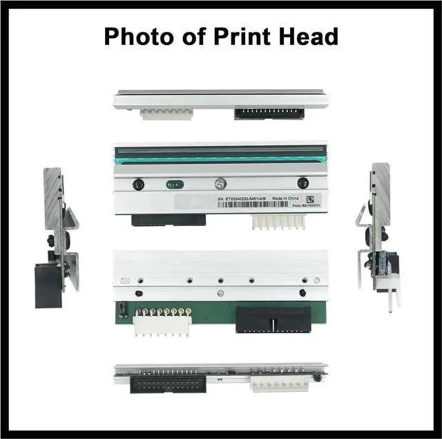 Alt view image 7 of 7 - P1058930-009 Replacement Printhead for Ze bra ZT410 ZT411-203dpi Precision Thermal Print Head for Enhanced Label Printing Quality | 41000-71