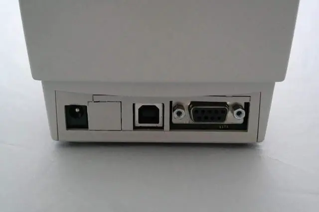 Alt view image 2 of 2 - Ze bra LP2824 EPL Label Printer with Power Supply, AC Line Cord and USB Cable P/N: 2824-21100-0001