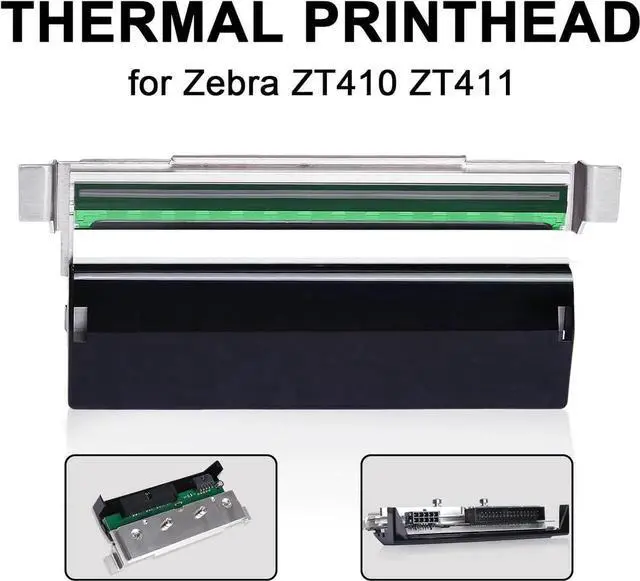 Alt view image 4 of 5 - P1037974-010 ZT230 Thermal Printhead 203DPI for Ze bra ZT200 ZT210 ZT220 ZT230 Label Printers