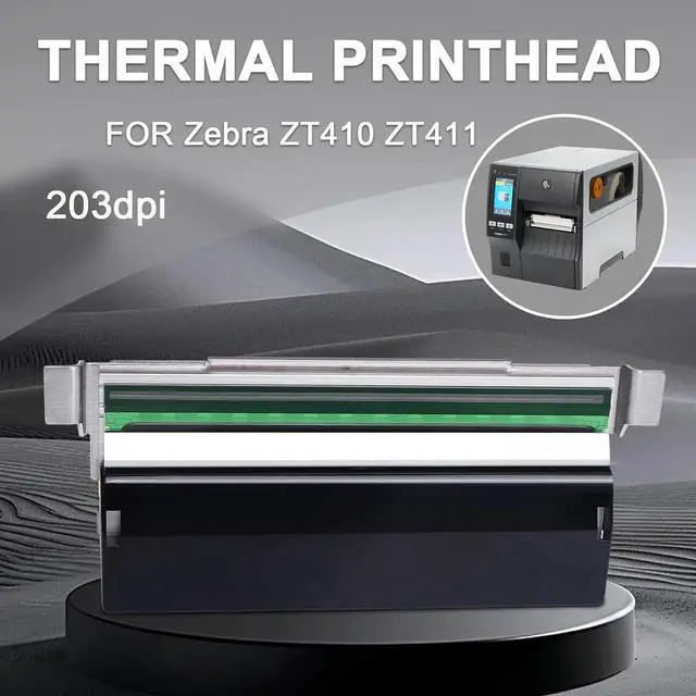 Alt view image 5 of 5 - P1037974-010 ZT230 Thermal Printhead 203DPI for Ze bra ZT200 ZT210 ZT220 ZT230 Label Printers