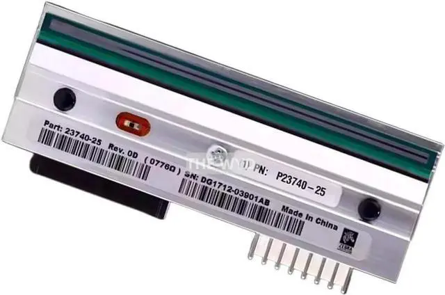Alt view image 5 of 7 - Printhead for Ze bra 105SL Plus Thermal Bar code Label Printer Original 203dpi P/N P1053360-018