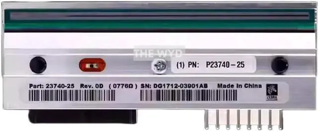 Alt view image 7 of 7 - Printhead for Ze bra 105SL Plus Thermal Bar code Label Printer Original 203dpi P/N P1053360-018