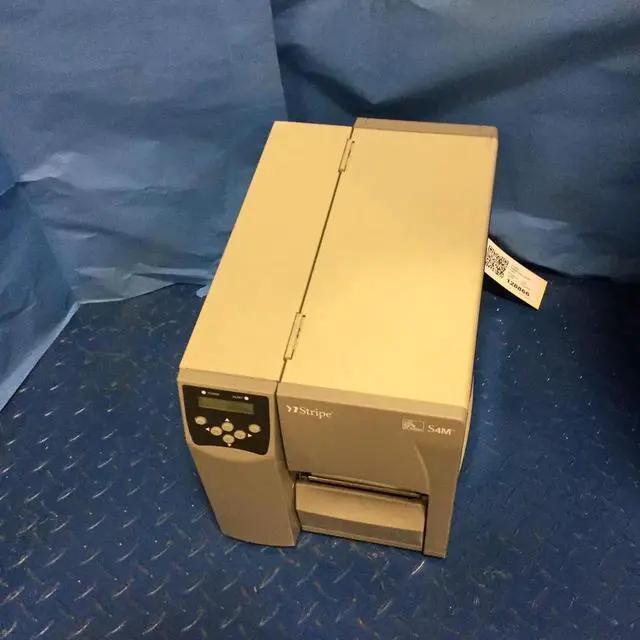 Main image of Ze bra S4M Direct Thermal Printer - Monochrome - Desktop - Label Print (S4M00-2001-0700D)