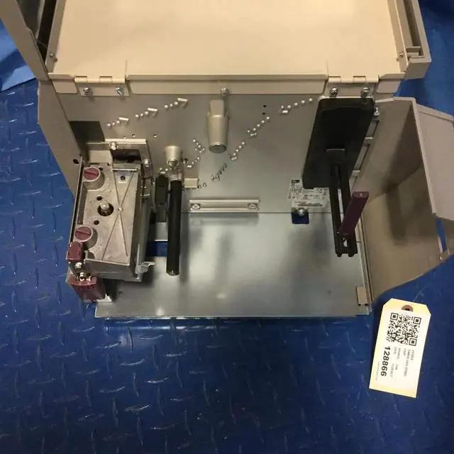 Alt view image 4 of 4 - Ze bra S4M Direct Thermal Printer - Monochrome - Desktop - Label Print (S4M00-2001-0700D)