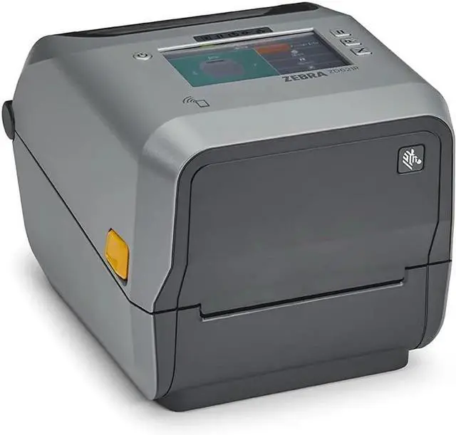 Main image of Ze bra ZD621 Direct Thermal Desktop Printer Color Touch LCD 300 dpi Print Width 4-inch USB Serial Ethernet 802.11ac ZD6A143-D01L01EZ