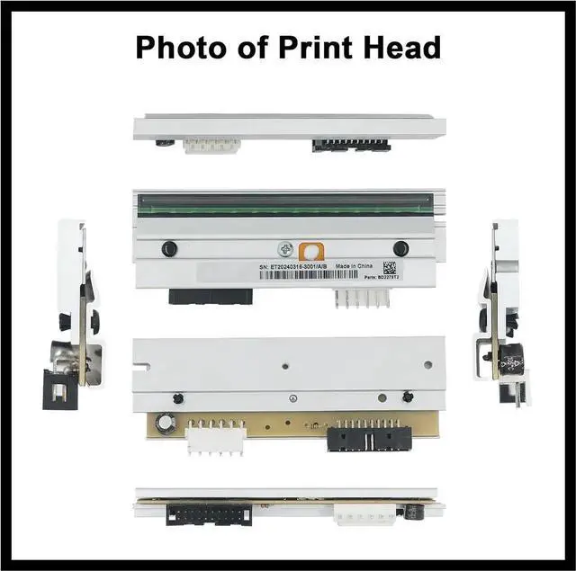 Alt view image 2 of 7 - P1004230 Replacement Printhead for Ze bra 110Xi4 105SL Plus - 203dpi Precision Thermal Print Head for Enhanced Label Printing Quality