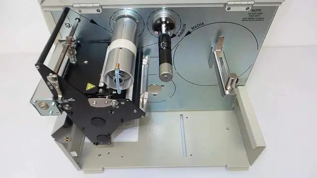 Main image of Ze bra 105SL (203dpi) Bar code Label Printer with 10/100 Ethernet and Cutter P/N: 10500-2001-1070(Reed)