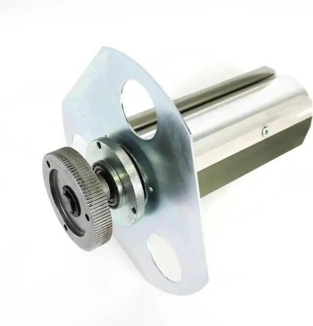 Alt view image 3 of 7 - Ze bra G41155M Media Rewind Spindle with Pulley for 105SL Plus 110XiIII Plus 110Xi4 ZT510 Thermal Label Printers