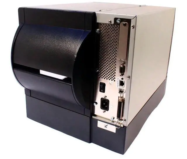 Alt view image 2 of 6 - Ze bra ZM600-2001-0100T Direct Thermal/Thermal Transfer Desktop Label Printer, 203 DPI, 6" Print Width, 10"/sec Print Speed, With 10/100 Ethernet Connection